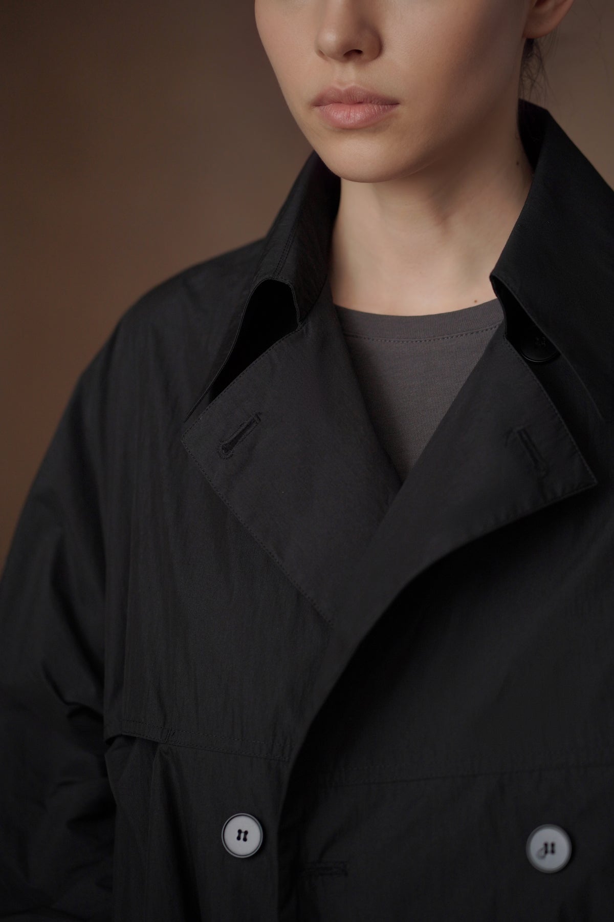 Relaxed Longline Trench Coat