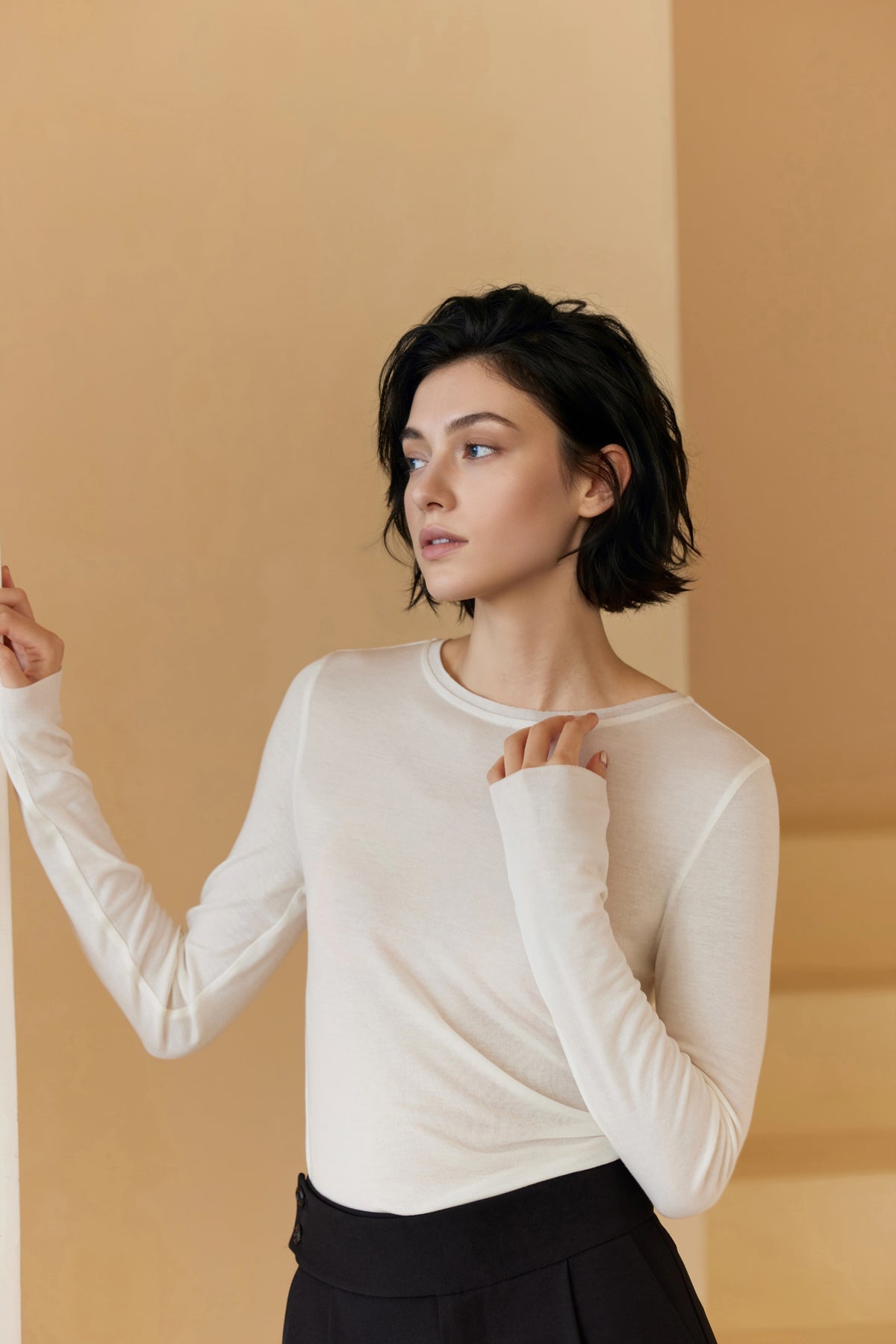 Soft Stretch Knit Top