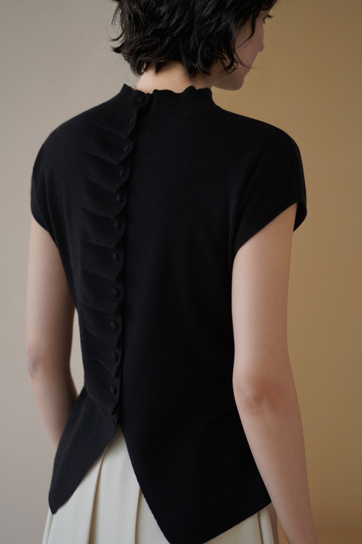 Fine-Gauge Knit Top