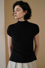 Fine-Gauge Knit Top