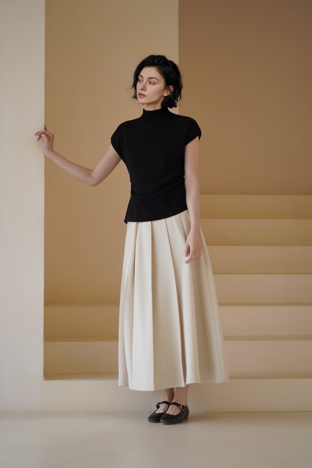Fine-Gauge Knit Top