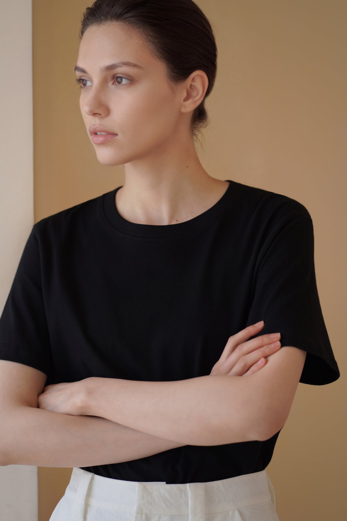 Cotton Crewneck T-Shirt