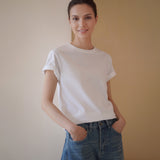 Cotton Crewneck T-Shirt - by chocpi
