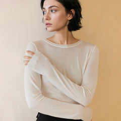 Soft Stretch Long-Sleeve Top - by chocpi