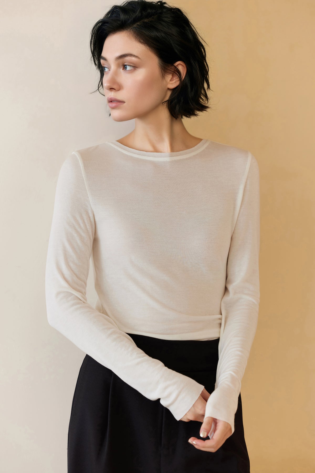 Soft Stretch Knit Top