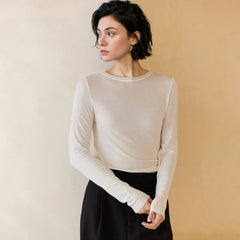Soft Stretch Long-Sleeve Top - by chocpi