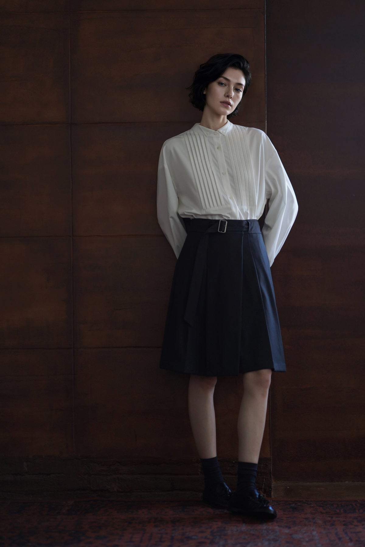 Tailored Point-Collar Shirt